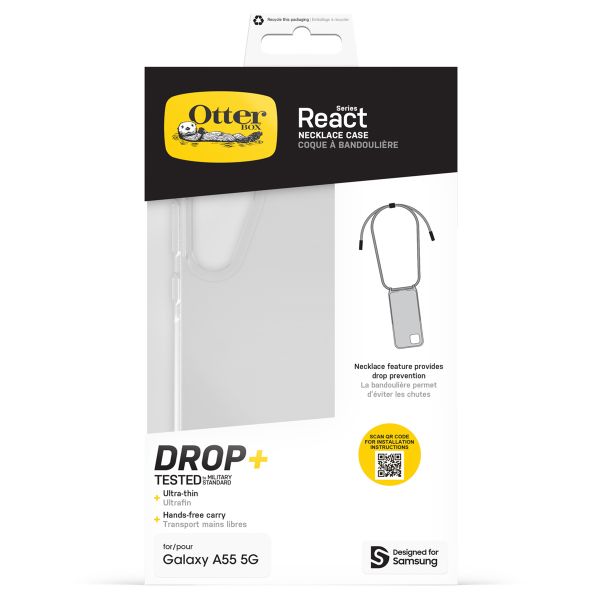 OtterBox React Necklace Backcover Samsung Galaxy A55 - Clear