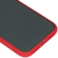 imoshion Frosted Backcover iPhone Xr - Rood