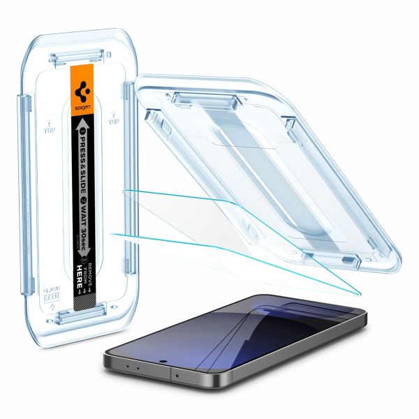 Spigen GLAStR EZ Fit Screenprotector + Applicator Samsung Galaxy S24 FE