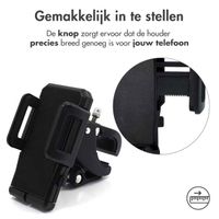 Accezz Telefoonhouder fiets iPhone 6s - Verstelbaar - Universeel  - Zwart