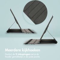imoshion 360° Draaibare Design Bookcase Apple iPad 6 (2018) 9.7 inch / iPad 5 (2017) 9.7 inch - Flowers