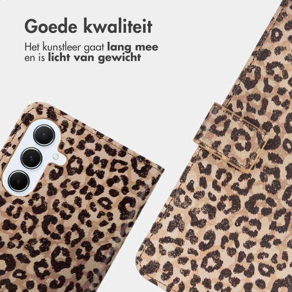imoshion Design Bookcase Samsung Galaxy A56 - Leopard Mood