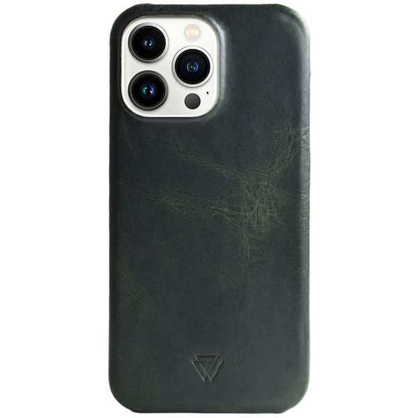 Wachikopa Full Wrap Backcover iPhone 13 Pro - Dark Green