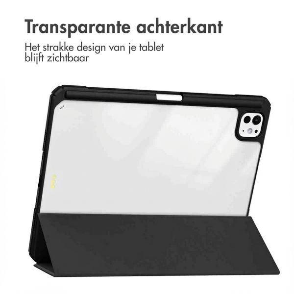imoshion Trifold Hardcase Bookcase Apple iPad Pro 11 (2025) M5 / (2024) M4 - Zwart