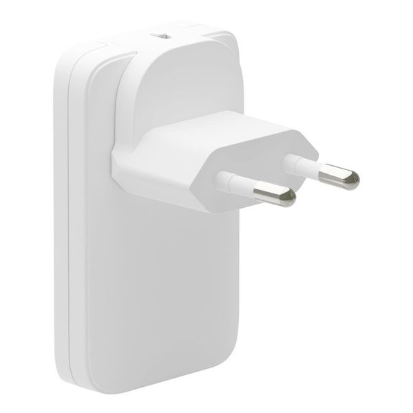 dbramante1928 Re-charge Pro Slim Oplader USB-C 30W en USB-A 30W - Wit