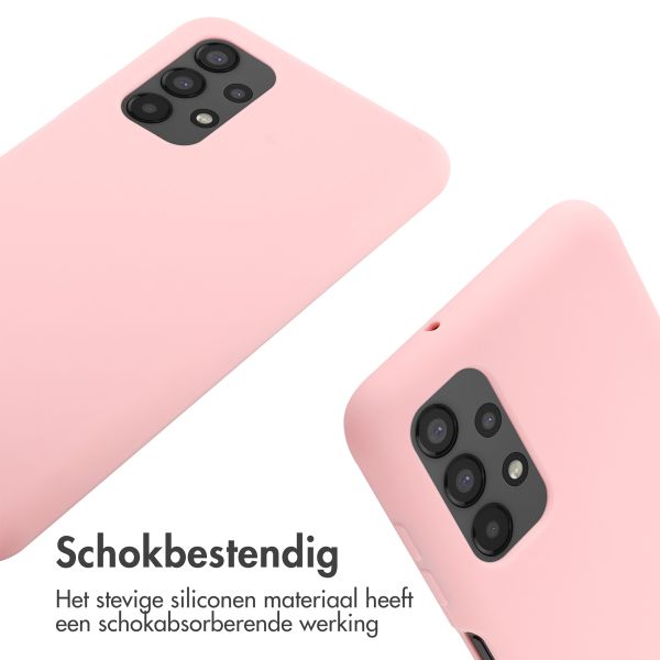 imoshion Siliconen hoesje met koord Samsung Galaxy A13 (4G) - Roze