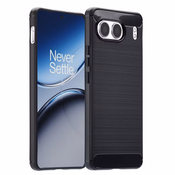 imoshion Brushed Backcover OnePlus Nord 4 - Zwart