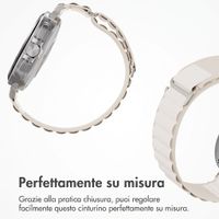 Accezz Nylon Alpine bandje Samsung Galaxy Watch Ultra 2 (2026) / Ultra (2024/2025) - Sterrenlicht