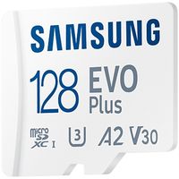 Samsung 128GB EVO Plus microSDXC geheugenkaart klasse 10 + adapter (2020) - MB-MC128HA/EU