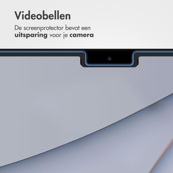 Accezz Magnetische Screenprotector Apple MacBook Pro 16 inch (2021) / Pro 16 inch (2023) M3 chip