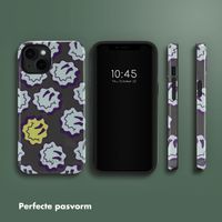 Selencia Vivid Backcover met MagSafe Apple iPhone 14 - Wavy Smiley Green