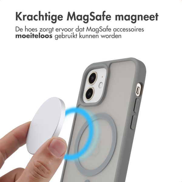 imoshion Color Guard Backcover met MagSafe iPhone 12 (Pro) - Grijs