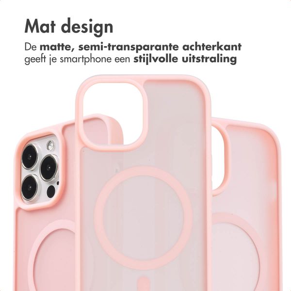 imoshion Color Guard Backcover met MagSafe iPhone 13 Pro Max - Lichtroze