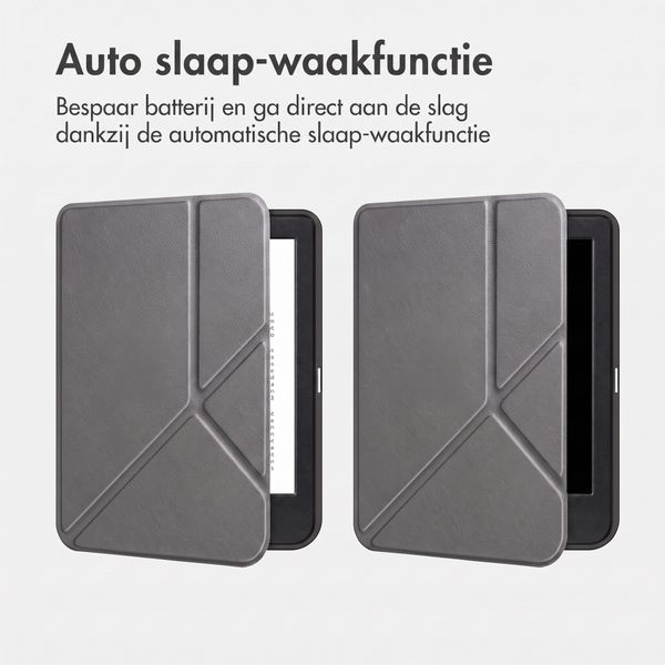 imoshion Vouwbare Bookcase Kobo Clara Colour / BW - Grijs