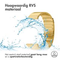 Selencia Stalen magnetisch bandje  - Universeel 20 mm aansluiting - Goud