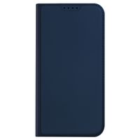 Dux Ducis Slim Softcase Bookcase iPhone 15 - Donkerblauw