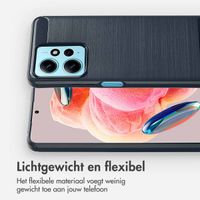 imoshion Brushed Backcover Xiaomi Redmi Note 12 (4G) - Donkerblauw