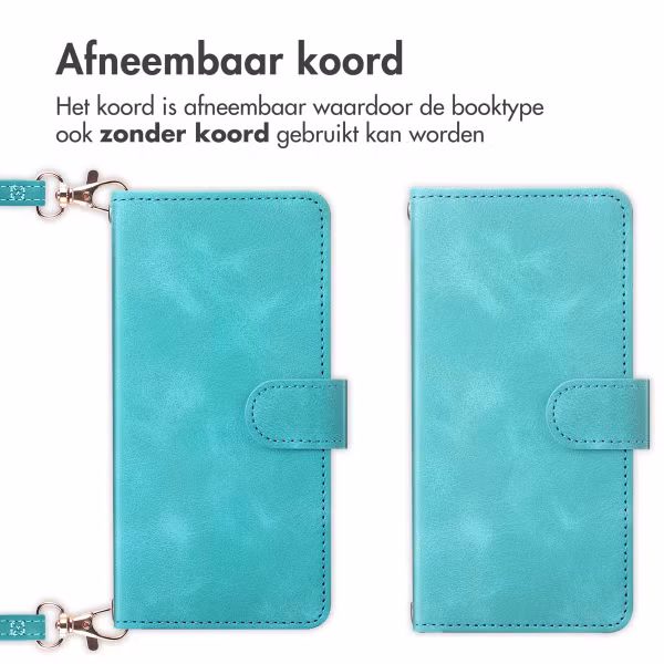 imoshion Bookcase met koord Samsung Galaxy A15 (5G/4G) - Turquoise