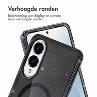 imoshion Sparkle Backcover met MagSafe Samsung Galaxy S25 Edge - Zwart