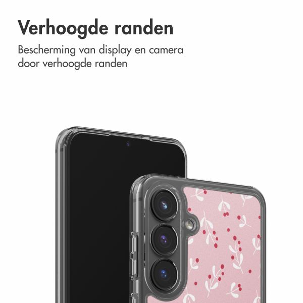 imoshion Design hoesje Samsung Galaxy S25 FE - Berries Blush