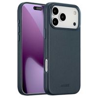 Accezz Leather Back Cover with MagSafe Apple iPhone 17 Pro Max - Nightfall Blue