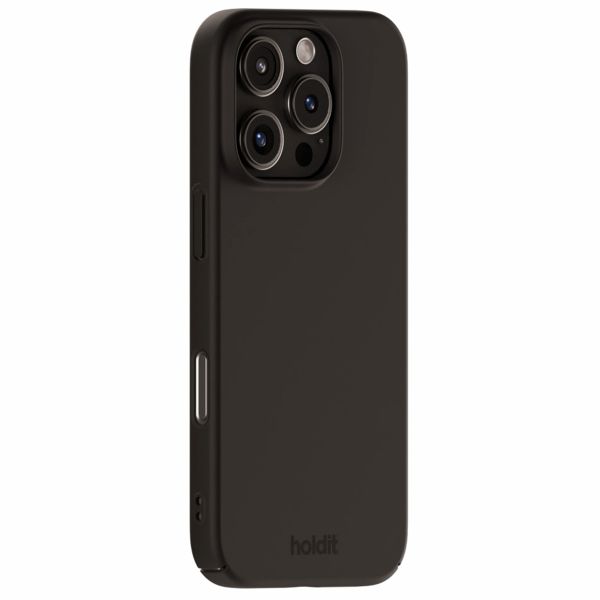 Holdit Slim Case Apple iPhone 16 Pro Max - Zwart