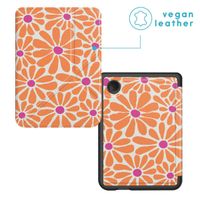 imoshion Design Vouwbare Bookcase Kobo Clara Colour / BW - Orange Flowers Connect