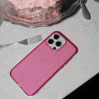 Holdit Glitter Case Apple iPhone 12 (Pro) - Roze