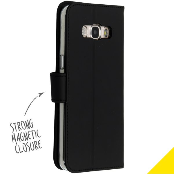 Accezz Wallet Softcase Bookcase Samsung Galaxy J5 (2016) - Zwart