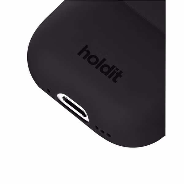 Holdit Silicone Case Apple AirPods 4 - Zwart