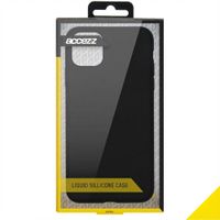 Accezz Liquid Silicone Backcover Apple iPhone 11 Pro - Zwart