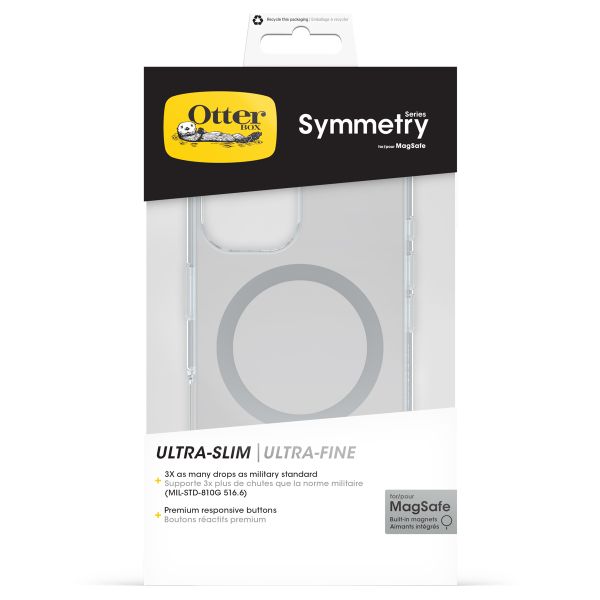 OtterBox Symmetry Clear Backcover MagSafe Apple iPhone 16 - Clear