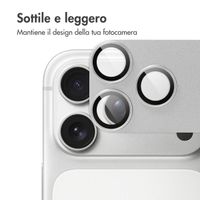 imoshion Camera Protector Glas 2 Pack Apple iPhone 17 Pro Max - Silver