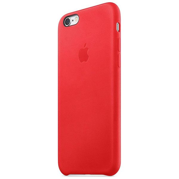 Apple Leather Backcover Apple iPhone 6 / 6s - Red