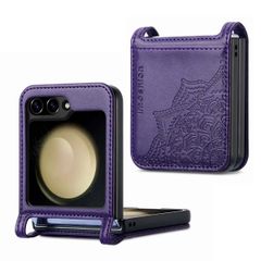 imoshion Mandala Bookcase Samsung Galaxy Z Flip 7 FE - Paars