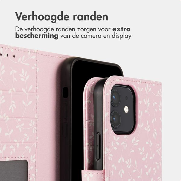 imoshion Design Bookcase Apple iPhone 11 - Pink Bazaar Flowers