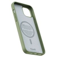 Njorð Collections Suède Comfort+ Case MagSafe iPhone 15 Plus - Olive