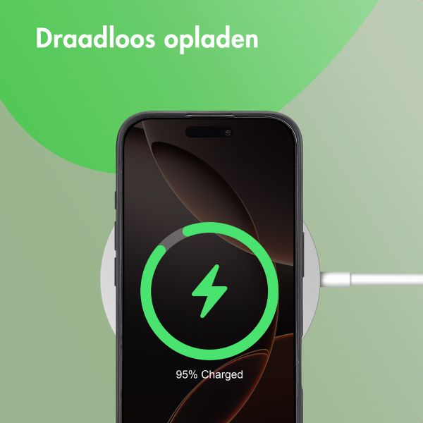 imoshion Color Backcover Apple iPhone 16 Pro - Zwart