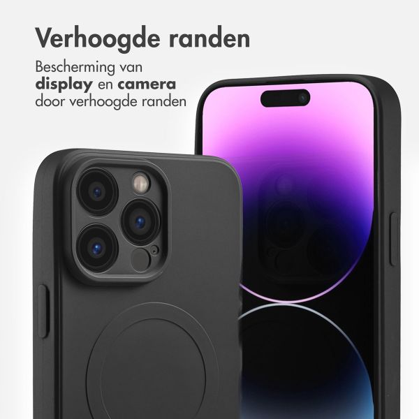 imoshion Color Backcover met MagSafe Apple iPhone 14 Pro Max - Zwart