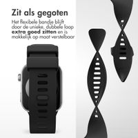 imoshion Siliconen bandje Xiaomi Smart Band 9 / 8 Pro / Redmi Watch 6 / 5 / 4 - Zwart