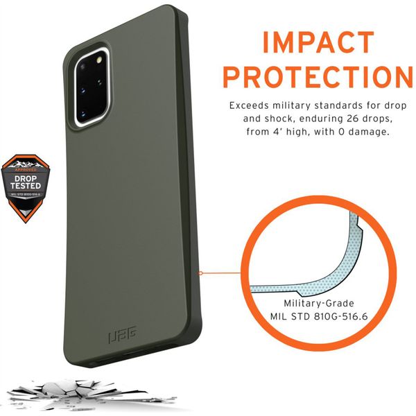 UAG Outback Backcover Samsung Galaxy S20 Plus - Groen