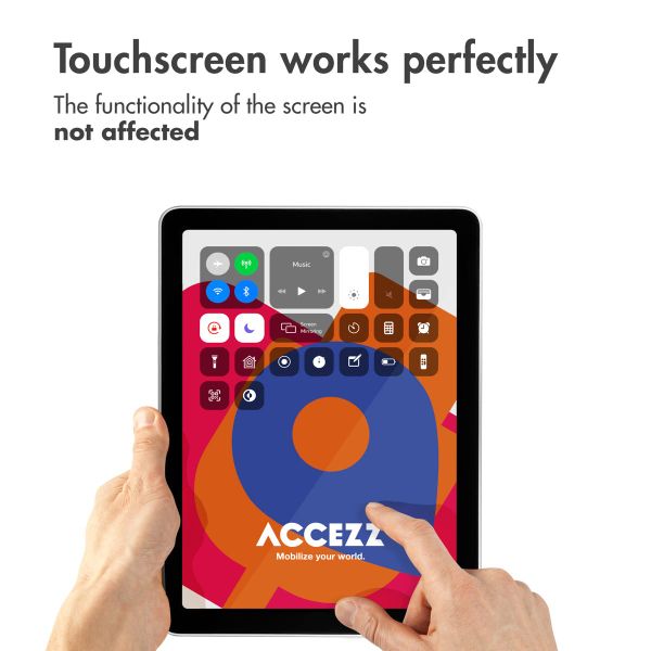 Accezz Glass Screen Protector + Applicator Apple iPad Air 11 inch (2026) M4 / (2025) M3 / (2024) M2