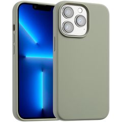 Accezz Liquid Silicone Case with MagSafe Apple iPhone 13 Pro - Cooper Green