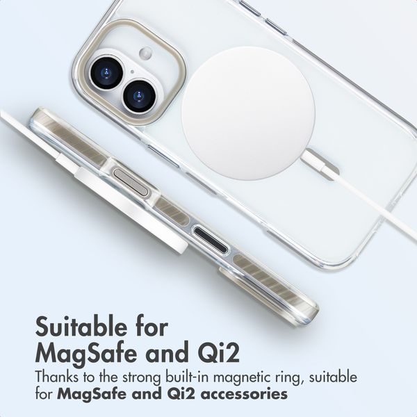 imoshion Combat MagSafe Back Cover Apple iPhone 17 - Grey