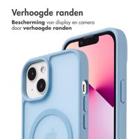 imoshion Color Guard Backcover met MagSafe iPhone 13 / 14 - Lichtblauw