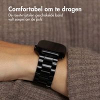 imoshion Stalen bandje Apple Watch Series 1 t/m 11 / SE / Ultra (44/45/46/49 mm) - Zwart