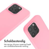 imoshion Siliconen hoesje met koord iPhone 16 Pro - Roze