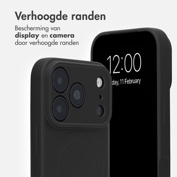 imoshion Color Backcover met MagSafe Apple iPhone 18 Pro / 17 Pro - Zwart
