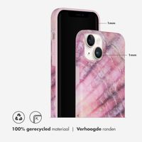 Selencia Aurora Fashion Backcover iPhone 14 - Duurzaam hoesje - 100% gerecycled - Ocean Shell Purple