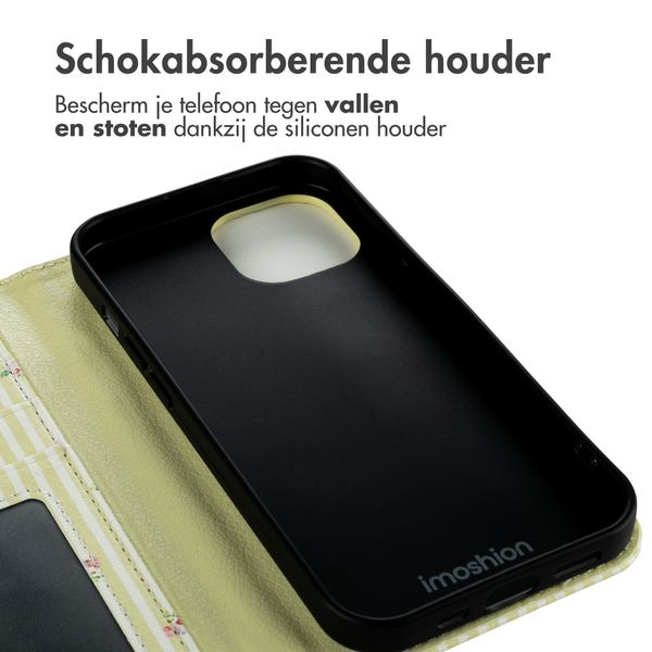 imoshion Design Bookcase Apple iPhone 13 - Garden Stripes